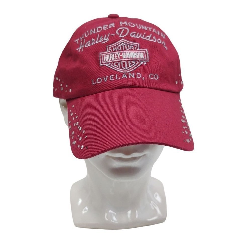 Harley Davidson Thunder Mountain Loveland Colorado Hat Cap Baseball